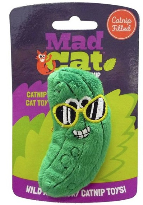 6 count Mad Cat Cool Cucumber Cat Toy