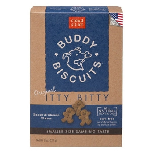 Cloud Star Original Itty Bitty Buddy Biscuits Teeny Dog Treats, 3 Flavors, 8 oz. 693804122308