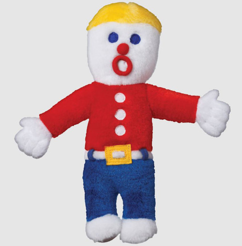 Multipet Mr. Bill Plush Dog Toy Multi-Color 10 In