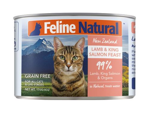 Feline Natural Canned Lamb Feast 6oz. (Case of 12)