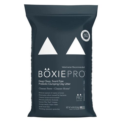 Boxiecat Cat Pro Clay Deep Clean Litter 40Lbs