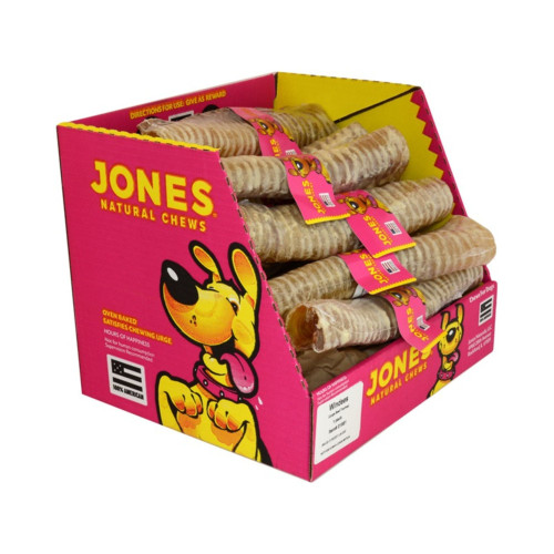 Jones Windees 12" 1 Pack Bulk (Beef Trachea) (Case of 20)