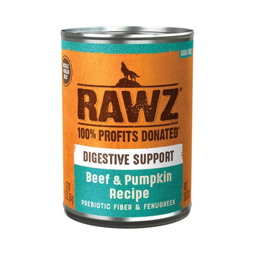 Rawz Digestive Dog Beef Pumpkin Pate 12.5oz. (Case of 12)