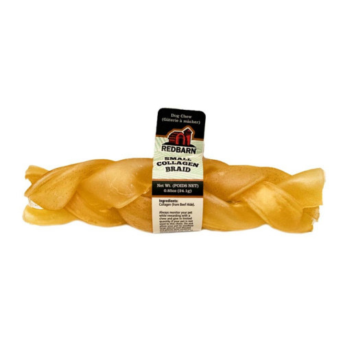 Redbarn Pet Products Collagen Braid Dog Treat 25ea/6 in.