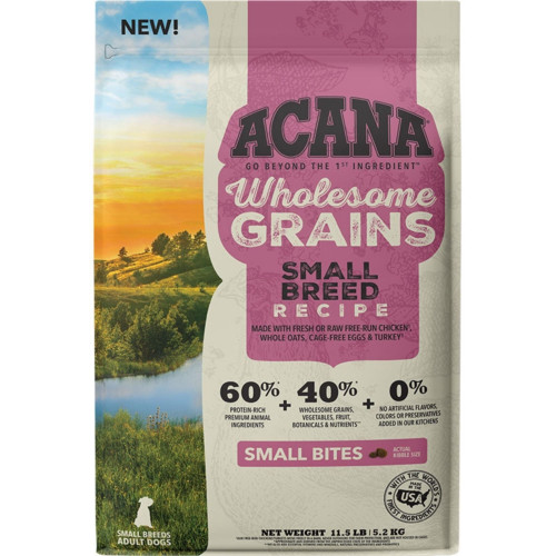 Acana Dog Wholesome Grains Small Breed 11.5Lbs
