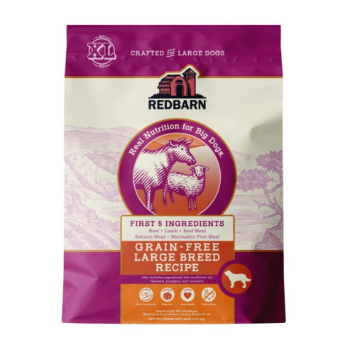 Redbarn Pet Products Grain-Free Large Breed Dry Dog Food Beef & Lamb, 1ea/28 lb