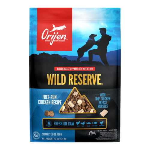 Orijen Dog Wild Reserve Grain Free Free Run Chicken Recipe 12Lbs