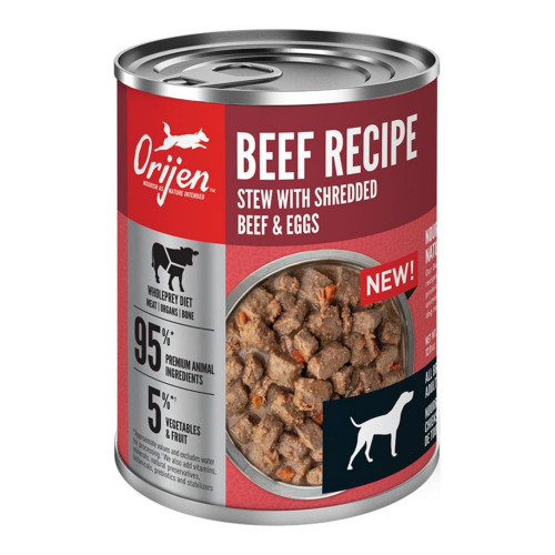 Orijen Dog Grain Free Stew Beef 12.8oz. - (Case of 12)