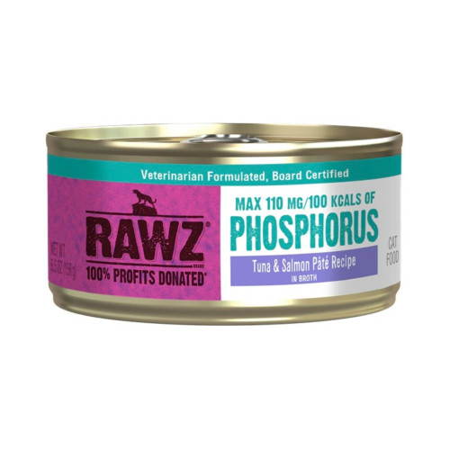 Rawz Phosphorus Cat Tuna Salmon Pate 5.5oz. (Case of 24)