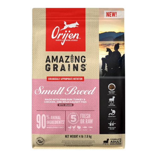 Orijen Dog Amazing Grains Small Breed 4Lbs