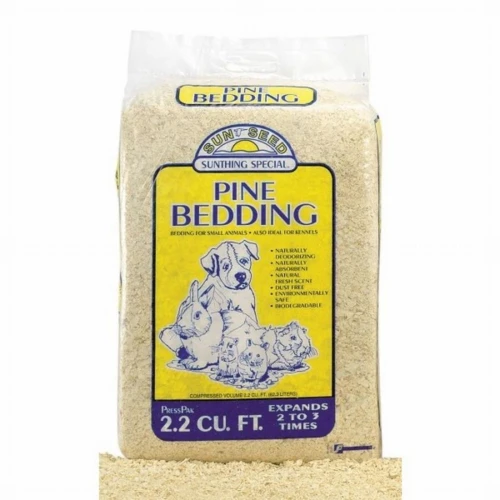 Sun Seed Northern White Pine Bedding for Small Animals Brown, 1ea/4 cu ft.