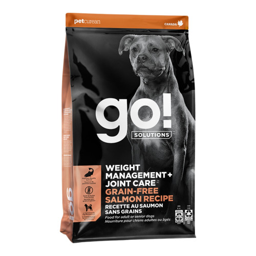 Go! Dog Weight Management & Joint Care Grain Free Salmon 22Lb