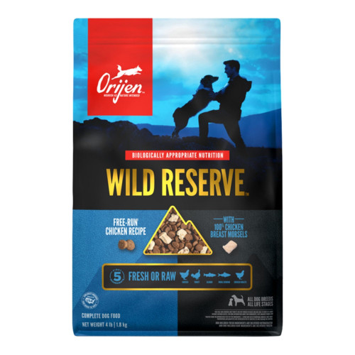 Orijen Dog Wild Reserve Grain Free Free Run Chicken Recipe 4Lbs