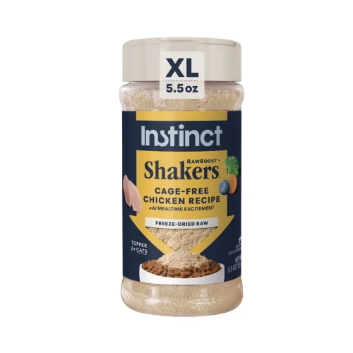 Instinct Cat Raw Boost Freeze-dried Shakers Chicken Topper  5.5oz.