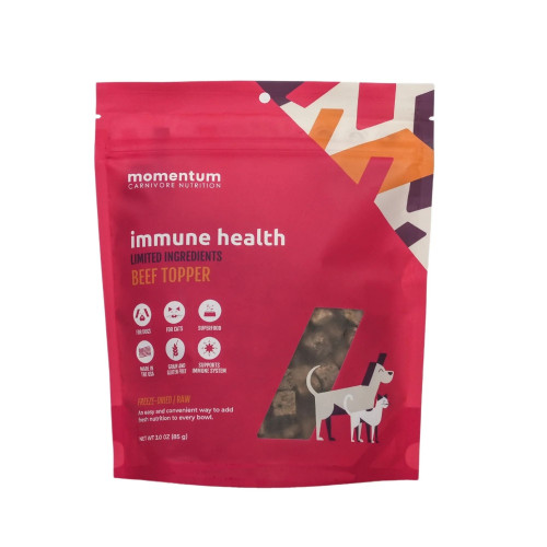 Momentum Carnivore Nutrition Dog 3oz. Immune Health Functional Superfood Topper