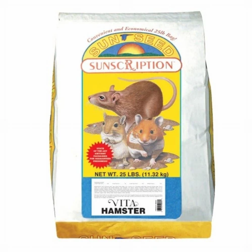 Sun Seed Vita Sunscription Hamster and Gerbil Dry Food 1ea/25 lb