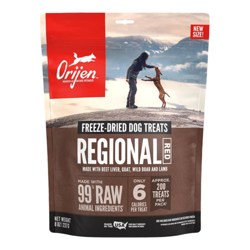 Orijen Dog Freeze-Dried Treat Regional Red 8oz.