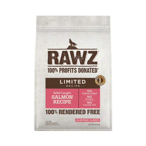 Rawz Dog Limited Ingredients Salmon 20Lb