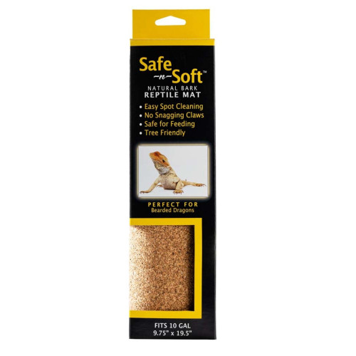 CaribSea Safe-n-Soft Reptile Mat Brown, 1ea/10 gal