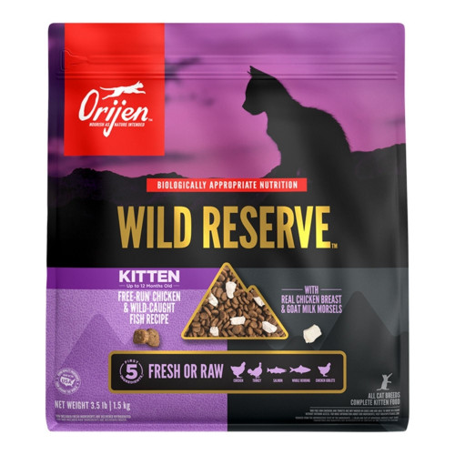 Orijen Cat Grain Free Wild Reserve Kitten 3.5Lbs