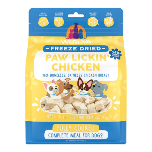 Weruva Dog Freeze-Dried Paw Lickin' Chicken 13oz.