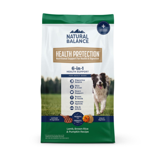 Natural Balance Pet Foods Health Protection Dry Dog Food Lamb, Rice & Pumpkin 24lb