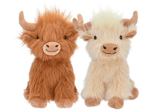 Multipet Highland Cow 8 inch (Colors Vary)