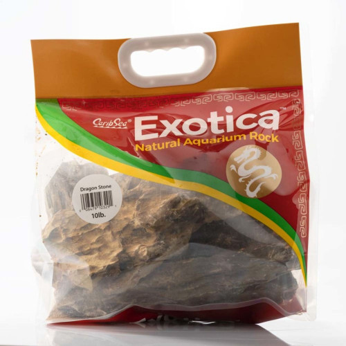 CaribSea Exotica Freshwater Rock Dragon Stone Brown, 1ea/10 lb