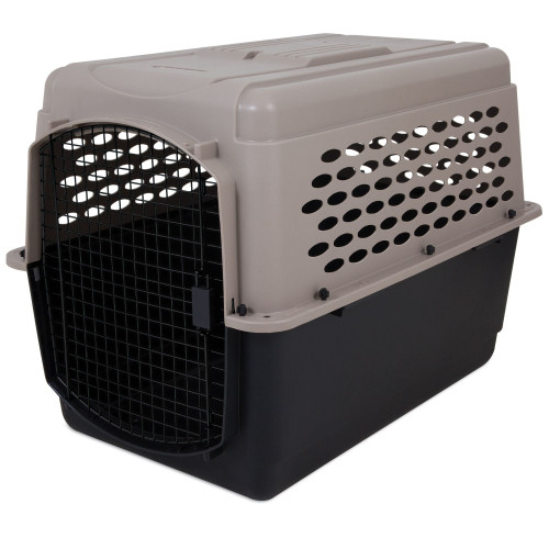 Petmate Vari Dog Kennel Taupe, Black 1ea/40in.
