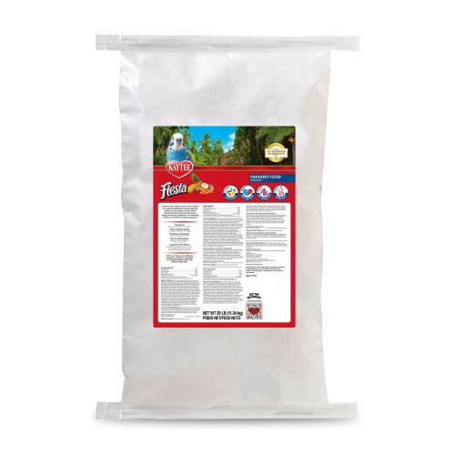 Kaytee Fiesta Parakeet Food 1ea/25 lb