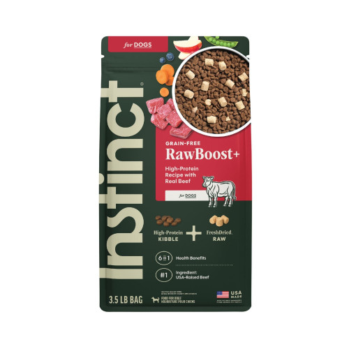 Instinct Raw Boost Beef High Protein Grain-free 3.5Lb