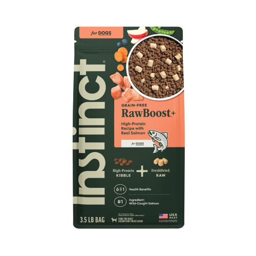 Instinct Raw Boost Salmon High Protein Grain-free 3.5Lb
