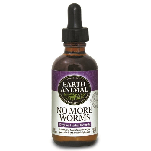 Organic Herbal Remedies - No More Worms - 2 oz.