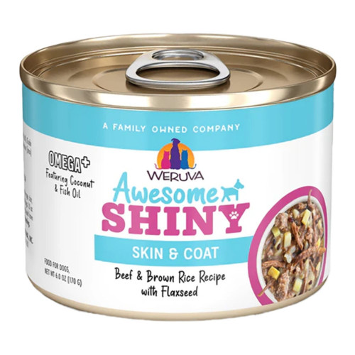 Weruva Dog Shiny Beef & Rice 6oz. (Case of 8)