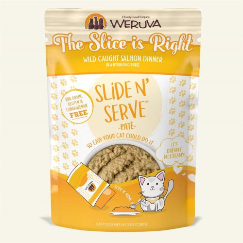 Weruva Cat Slide and Serve The Slice Is Right 2.8Oz (Case Of 12)