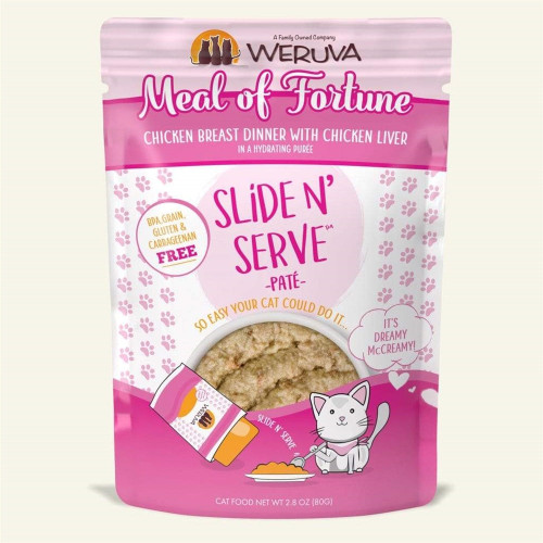 Weruva Cat Slide and Serve Meal Of Fortune 2.8Oz (Case Of 12)