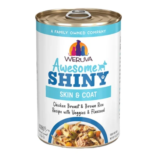 Weruva Dog Shiny Chicken & Veggie 14oz.  (Case of 10)