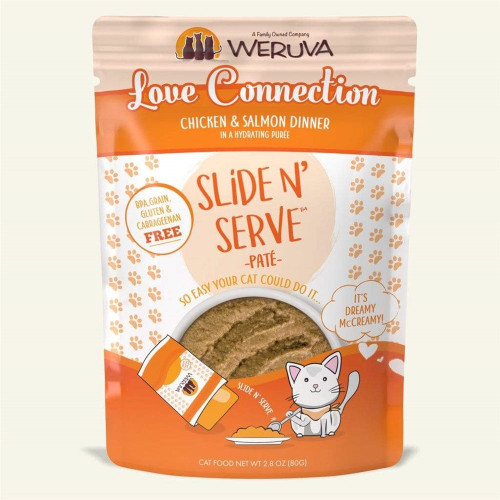 Weruva Cat Slide and Serve Love Connection 2.8Oz (Case Of 12)