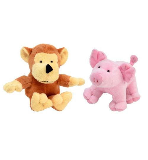 Multipet Pet Envy Puppy Buddies Dog Toy Assorted 5 In