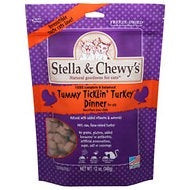 Stella & Chewy's Turkey Dinner Morsels Grain-Free Freeze-Dried Raw Dry Cat Food, 18 oz. Black Currant