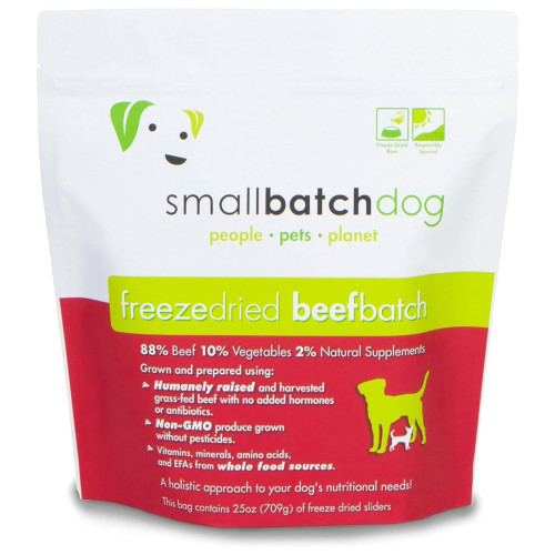 Small Batch Freeze Dried Beef Sliders - 25oz.