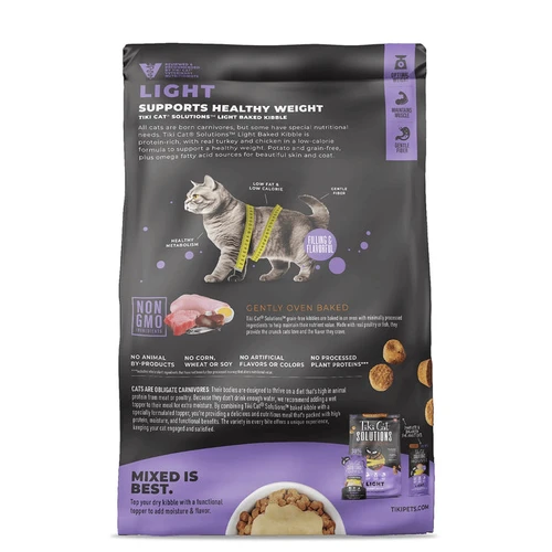 Tiki Pet Cat Solutions Light Turkey 2.8Lb