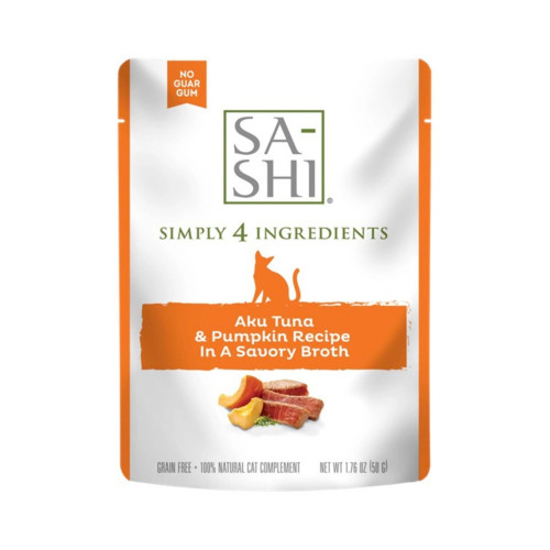 Sa-Shi Tuna Pumpkin 1.76oz. Simply 4 (Pouches of 8)