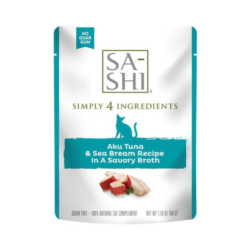 Sa-Shi Tuna Sea Bream 1.76oz. Simply 4 (Pouches of 8)
