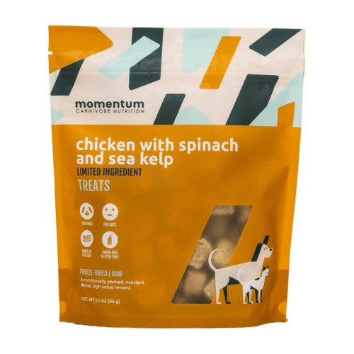 Momentum Carnivore Nutrition Dog 3oz. Chicken Sea Kelp