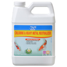 PondCare Chlorine & Heavy Metal Neutralizer 32 oz (Treats 19,200 Gallons)