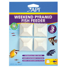 API 3-Day Pyramid Fish Feeder Feeds 15-20 Fish for up to 4 Days