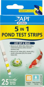 API Pondcare 5-in-1 Pond Test Strips 25 count