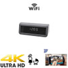 UHD 4K Wireless WiFi Clock Nanny Camera W/ Live View WiFi + Dvr 