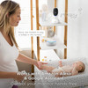  Video Baby Monitor -Nanny Cam - 5" Parent Unit and HD Wi-Fi Viewing for Baby, Elderly, Pet - 2-Way Audio, Night Vision, Remote Pan/Digital Zoom